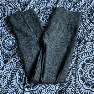 Gray leggings